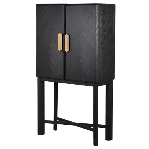 Wine Cabinet Brass Handles