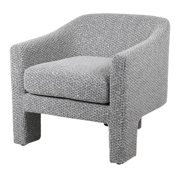 Smoke Grey Accent Chair