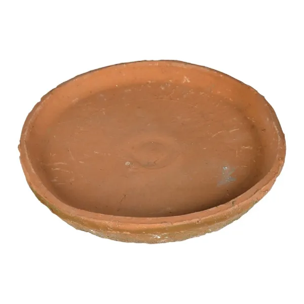 Large Antiqued Terracotta Plate