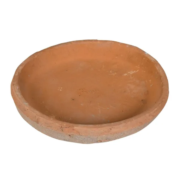 Small Antiqued Terracotta Plate