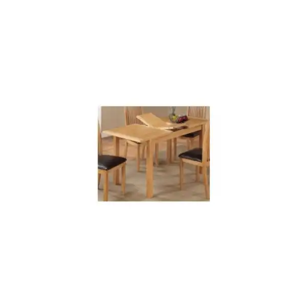 Hereford Solid Oak 4ft Extending Dining Table