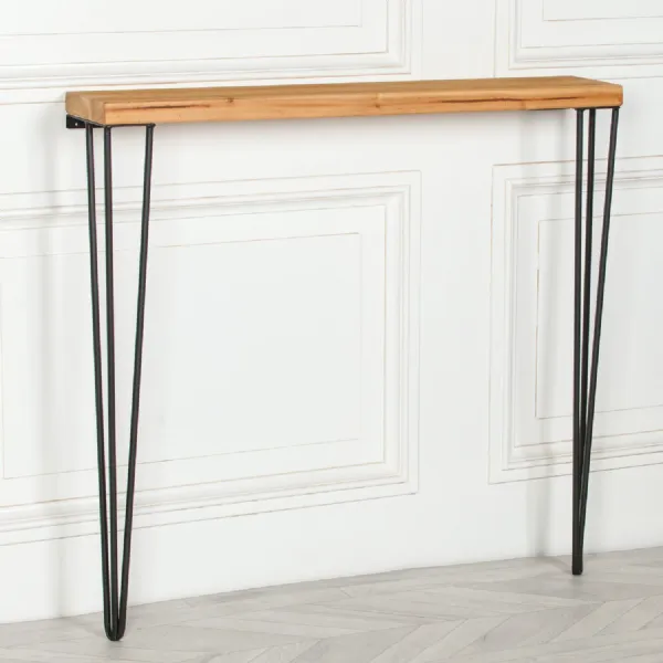 High Wood Hall Table