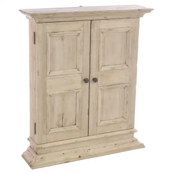 Rustic Wooden Bathroom Wall Cabinet