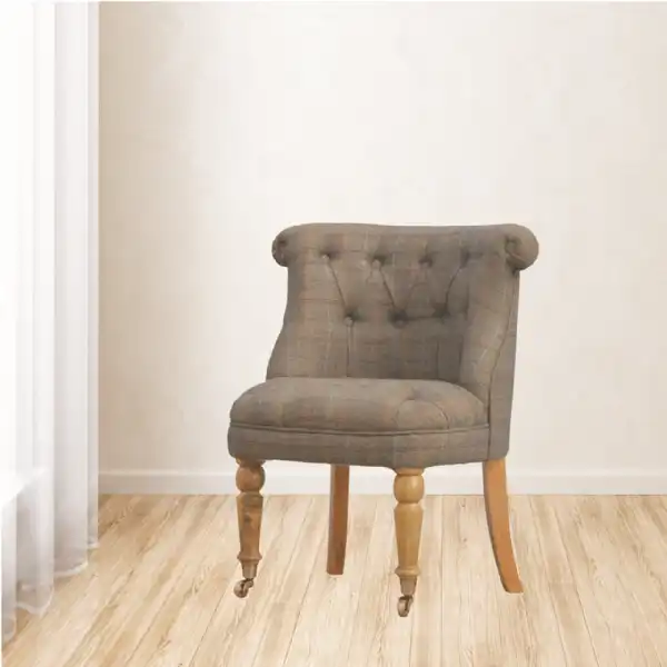 Petite Multi tweed Accent Chair