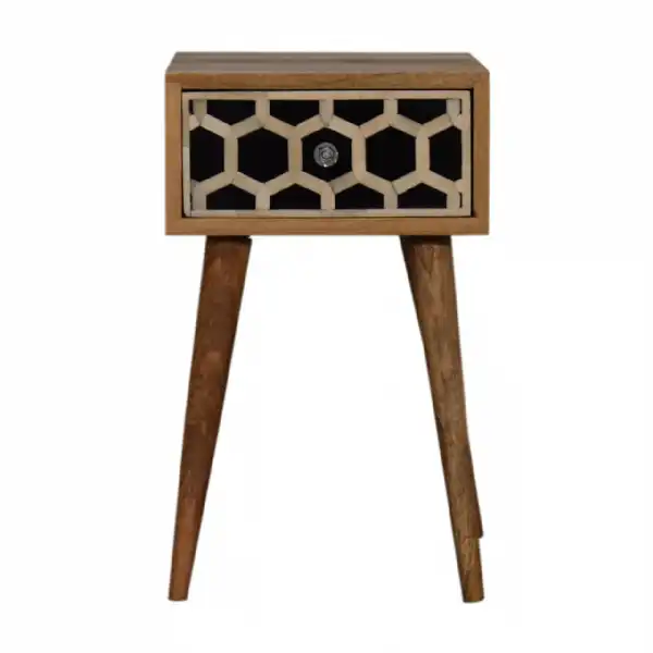 Mini Bone Inlay Bedside