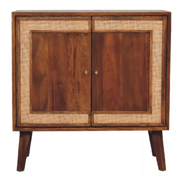 Carved Chestnut Cabinet