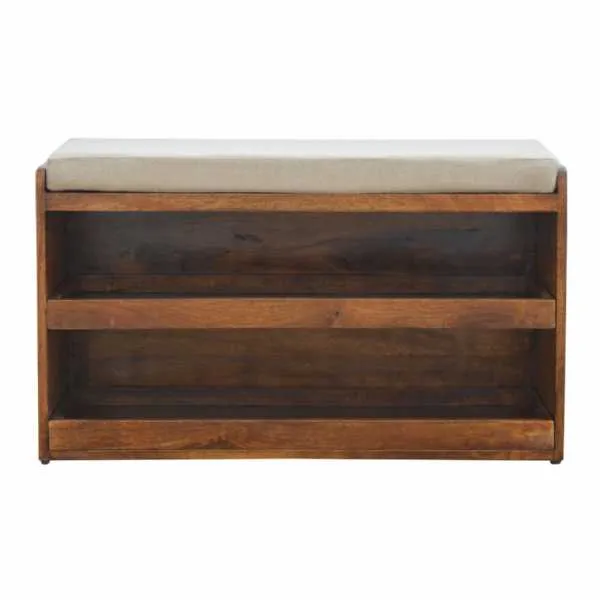 IN2064 solid Wood Shoe Storage Unit