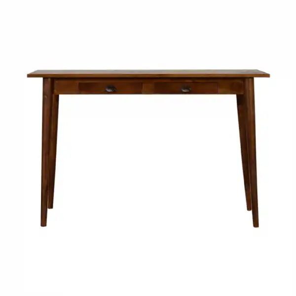 Chestnut Dark Wood Writing Desk