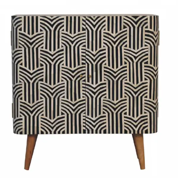 Edessa Bone Inlay Cabinet