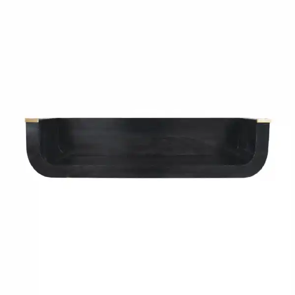Indira Ash Black Floating Console Table