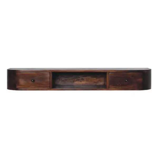 Lunar 2 Drawer Floating Console