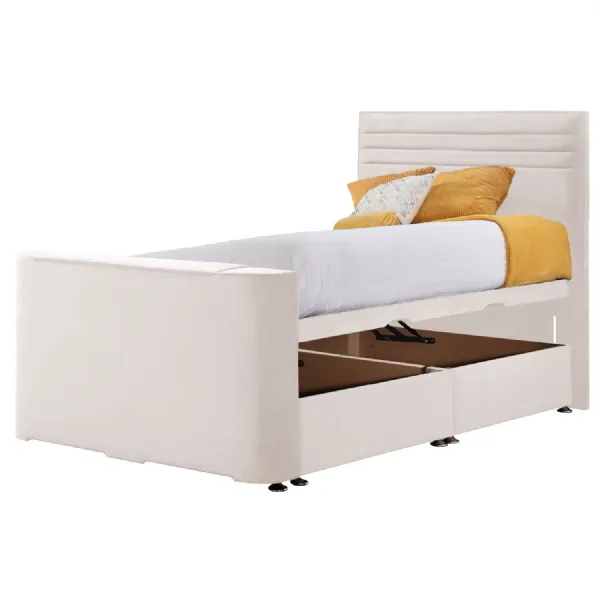 Oyster Chic Double TV Bed