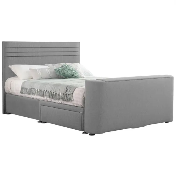 Ash Chic Super King Size TV Bed