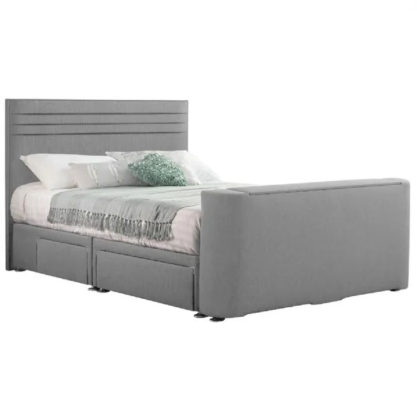Ash Chic Super King Size TV Bed