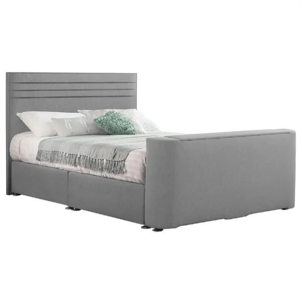 Ash Chic Super King Size TV Bed
