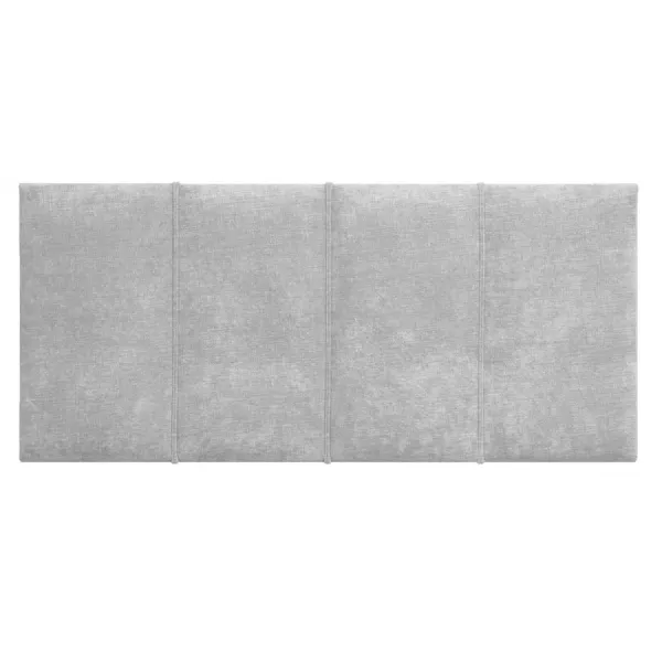 Silver Prague Small Double Headboard