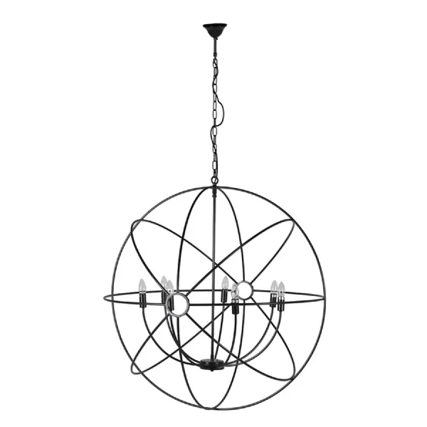 Rustic Sphere Chandelier