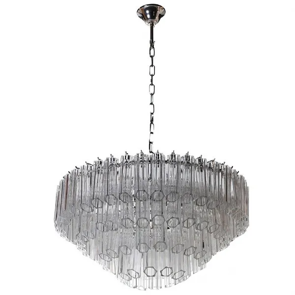 4 Tier Tubular Chandelier