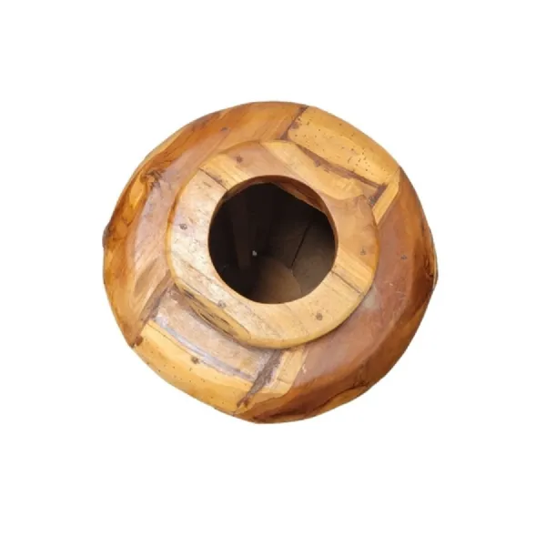 Teak Root Vase