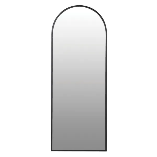 Black Arch Wall Mirror