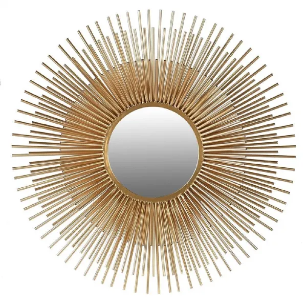 Small 3d Sunburst Mirror
