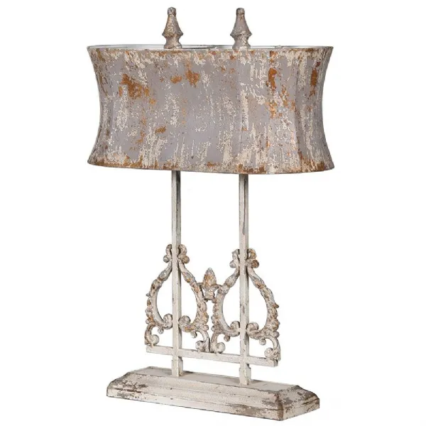Distr. Iron Double T Lamp