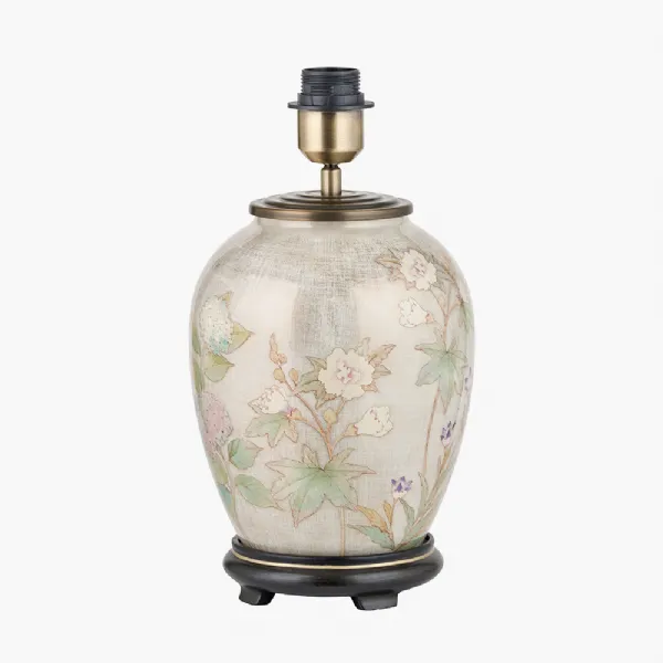 Daikon Flower Medium Glass Table Lamp Base
