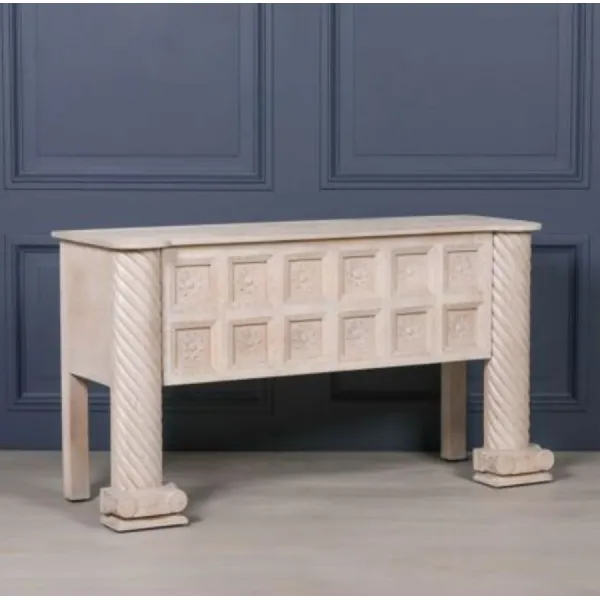 White Wood Reception Bar
