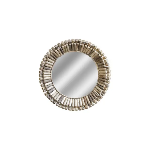 Driftwood Iona Round mirror
