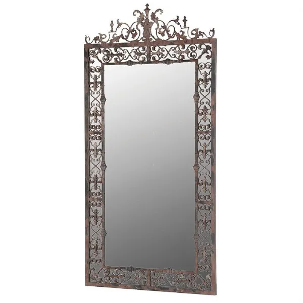 Large Ornate Frame Wall Mirror