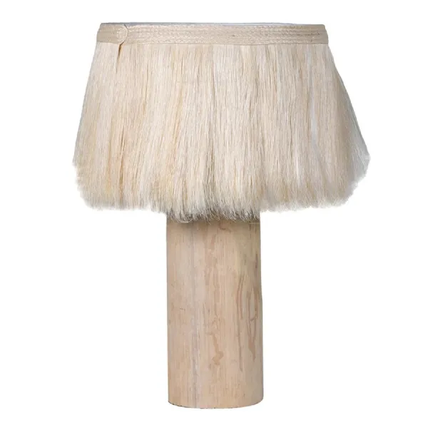 Grass Fringe Table Lamp