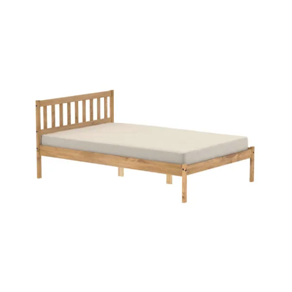 135cm Lisbon Bed Pine