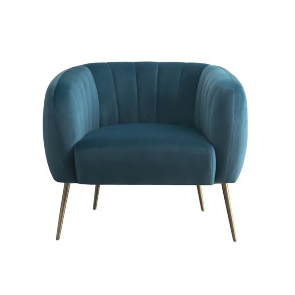 Velvet Fabric 1 Seat Chairs