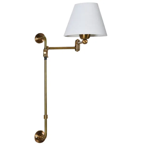 Brass Adjustable Wall Light