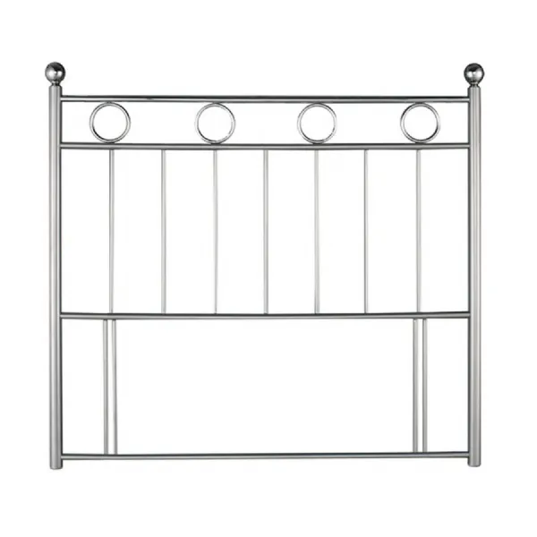 Silver Chrome 3ft Single Headboard