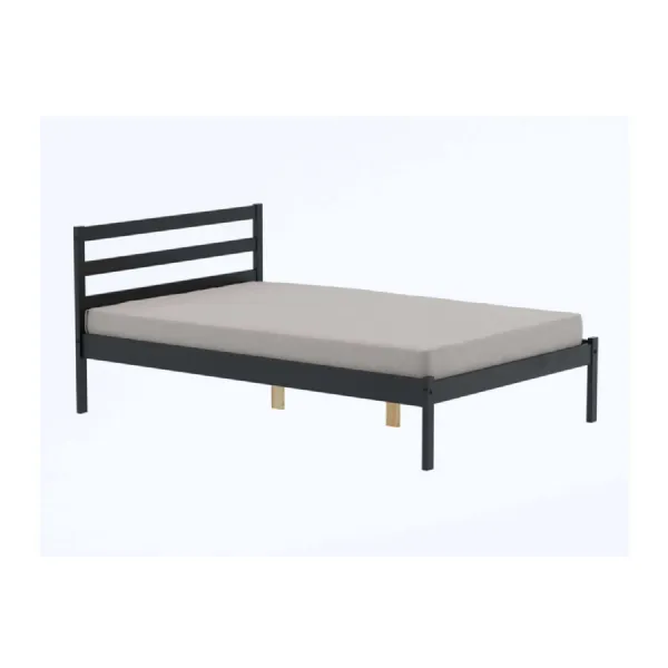 135cm Luka Bed Black Pine