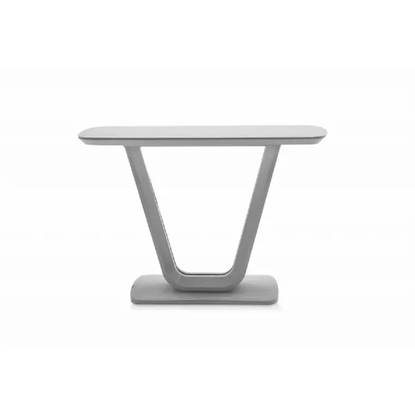 Shabby Chic Console Table in Grey Matt