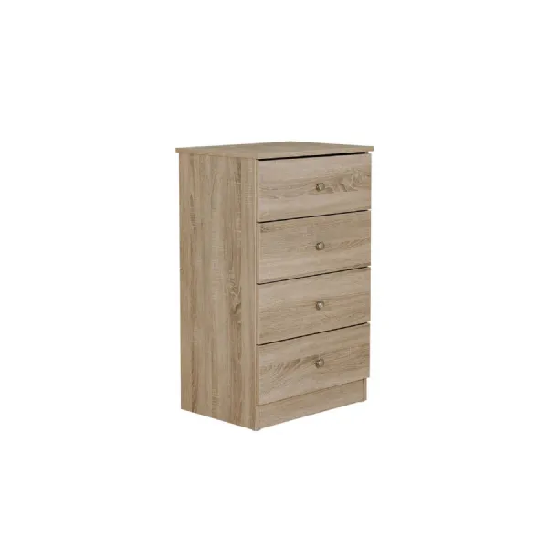 Levi 4 Drawer Chest Oak