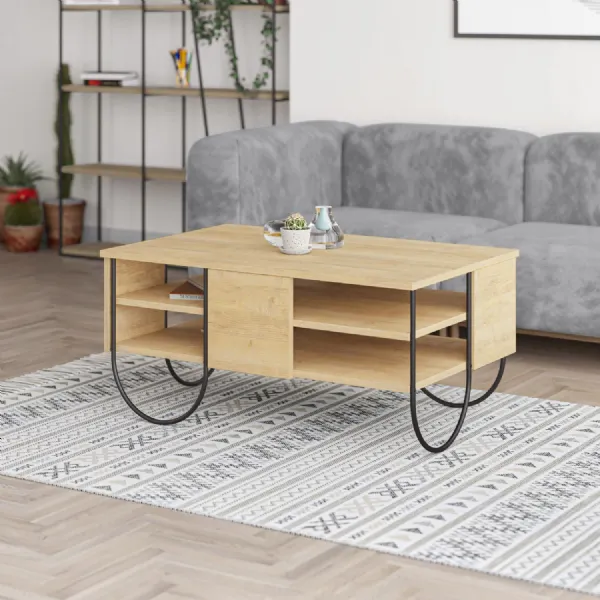 Norfolk Modern Coffee Table Oak