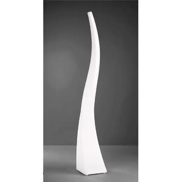 Flame Floor Lamp 4+1 Light GU10 E27 Outdoor IP44, Opal White