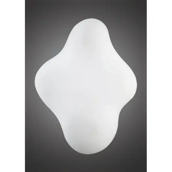 Eos Ceiling Wall Light 3W LED 3000K IP44, 280lm, Opal White, 2yrs Warranty