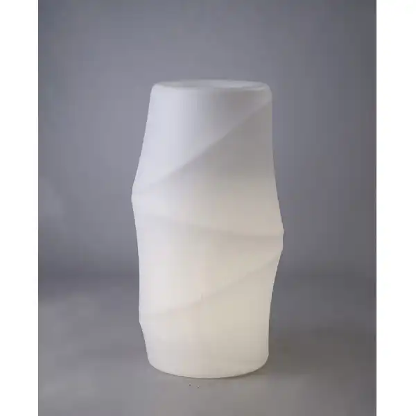 Bambu Tall Pot 2 Light E27 Outdoor IP65, Opal White