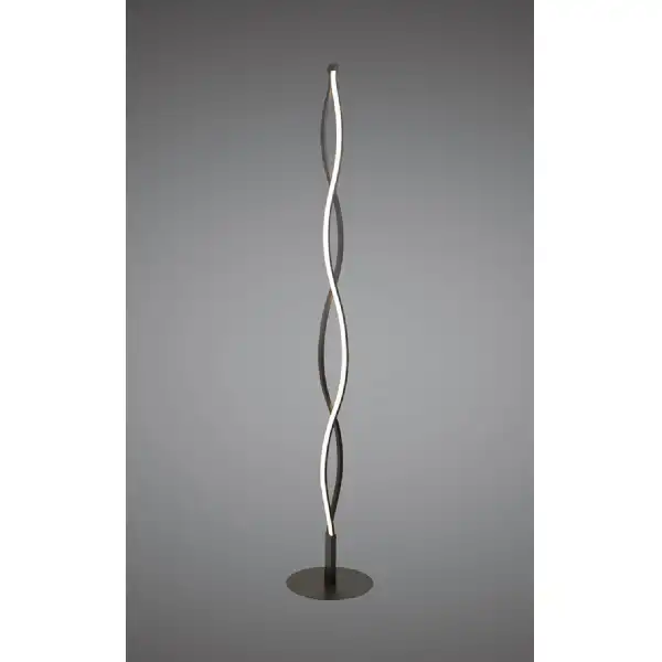 Sahara Brown Oxide Floor Lamp 21W LED 2800K, 1470lm, Dimmable Brown Oxide White Acrylic, 3yrs Warranty