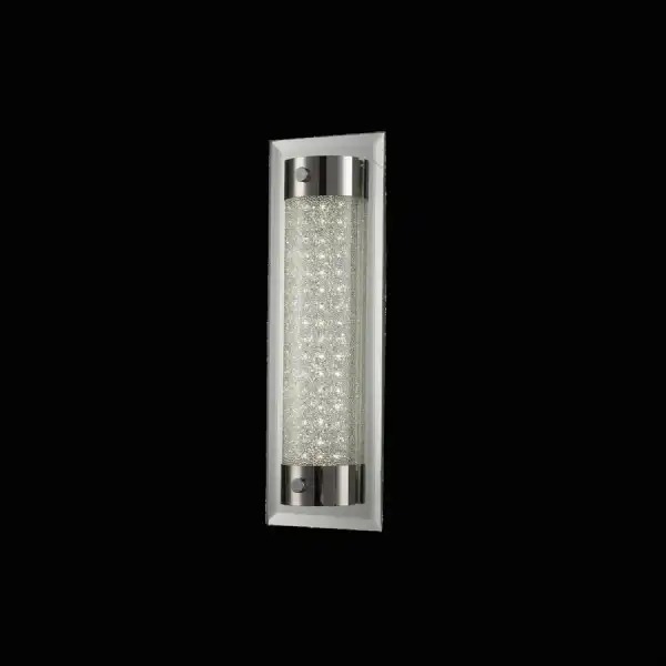 Tube Flush 13W LED 4000K Polished Chrome Sand Diamond, 1100lm, 3yrs Warranty