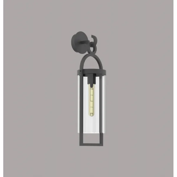 Maya Wall Lamp, 1 x E27, IP54, Anthracite, 2 Years Warranty