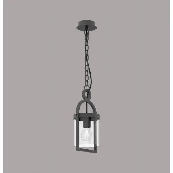 Maya Pendant, 1 x E27, IP54, Anthracite, 2yrs Warranty