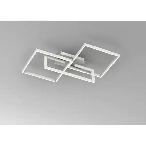 Mural Rectangular Ceiling, 48W LED, 3000K, 3840lm, IP20, Matt White, 3yrs Warranty