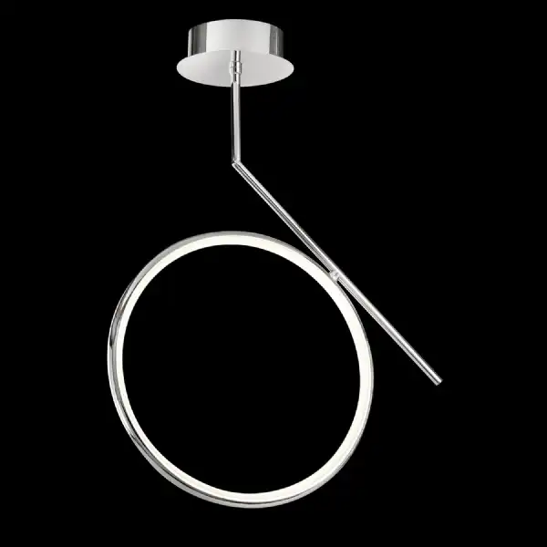 Olimpia Ceiling, 25W LED, 3000K, 1875lm, IP20, Chrome, 3yrs Warranty