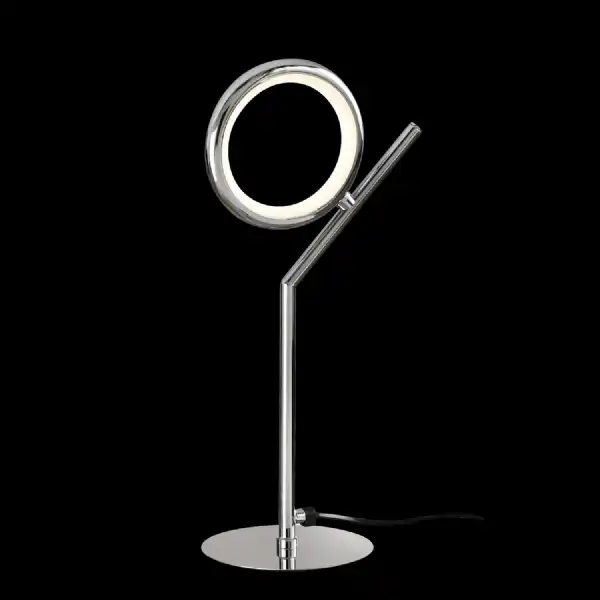 Olimpia Table Lamp, 8W LED, 3000K, 600lm, IP20, Chrome, 3yrs Warranty