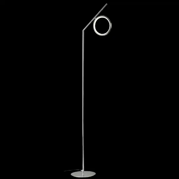 Olimpia Floor Lamp, 12W LED, 3000K, 900lm, IP20, Chrome, 3yrs Warranty